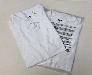OLD NAVY Boys School Uniform Pique Polo Shirt - Sz XXL/18 - Built-In Flex Pique - Picture 1 of 2