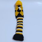 Golf Pom Pom Knitted Headcover Hybird UT Woods Rescue Head Cover 6 Colors Choose