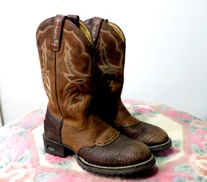 TONY LAMA MEN'S SIZE 5.5 11" COWBOY BOOTS XT50021 - Picture 1 of 9