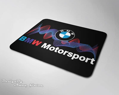 New Mouse Pad Bmw Motorsport Logo Costum Mouse pad Mouse Mad - Image 1 of 2