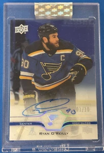 2020-21 Upper Deck Clear Cut RYAN O'REILLY AUTO #1 /10 - Picture 1 of 3
