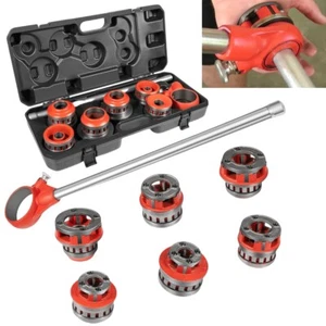 For Plumbing Installation,Repair 36475 12-R Manual Exposed Ratchet Pipe Threader - Picture 1 of 16