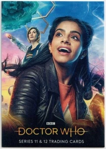 Tarjeta promocional hobby de Doctor Who - series 11 y 12 de la BBC - UKP1 distribución general del Reino Unido - Imagen 1 de 2