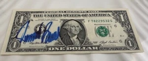 Johnny Bench Cincinnati Reds Autographed Dollar Bill (JSA) - Picture 1 of 3
