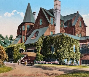 Circa 1908 CLAREMONT COUNTY CLUB OAKLAND California Ford Model T Car - Picture 1 of 4