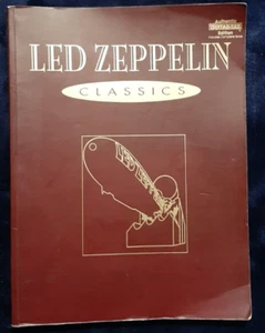 Guitarra Auténtica Partituras Led Zeppelin Classics Edición Pestaña - Imagen 1 de 4