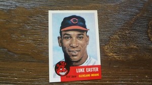 1953 TOPPS ARCHIVE SERIES #2 LUKE EASTER 1991  BASEBALL CARD