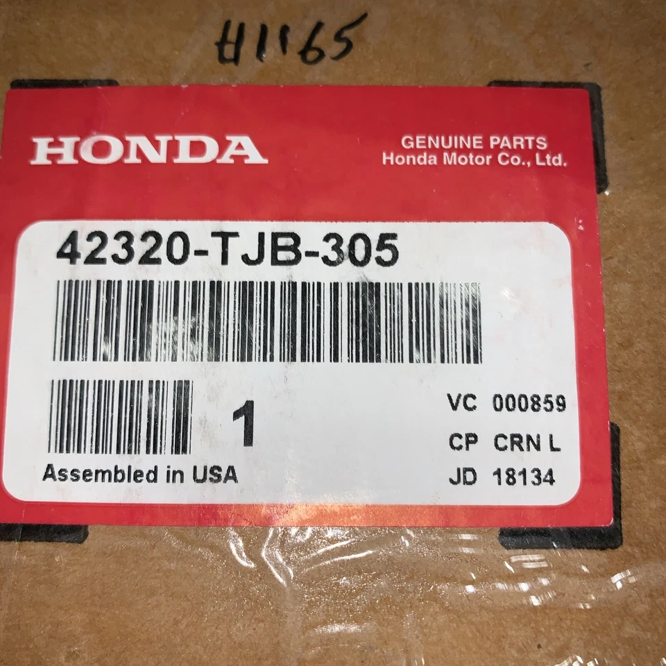 2019-2021 OEM ACURA RDX Joint Set, Inboard 42320-TJB-305 - Image 1 of 2