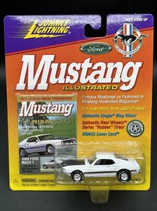 1999 Johnny WHITE Lightning 1969 FORD MUSTANG MACH 1 Illustrated RRs - Picture 1 of 7