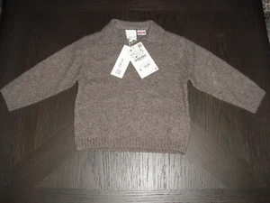 ZARA SOFT TOUCH KNIT SWEATER BROWN 12-18 Months 86cm - Bild 1 von 11