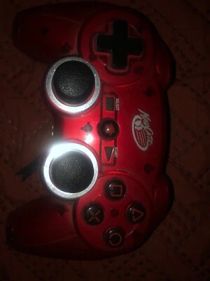 Mad Catz Playstation 3 Controller Red. (DEFECTIVE) - Image 1 of 4