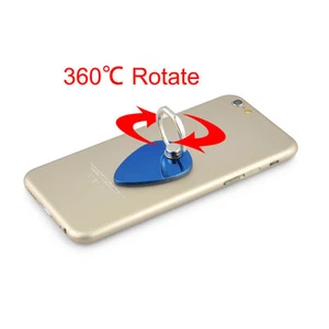 Blue Heart 360° Rotation 3D Ring Stand Mount Holder for iPhone 6 5 4s Smartphone - Zdjęcie 1 z 5