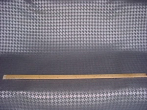 1-3/4Y Romo Zinc Z479 Sartorial Graphite Houndstooth Drapery Upholstery Fabric - Picture 1 of 4