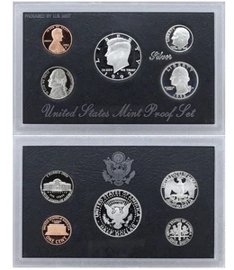 1992-S US Mint Silver Proof Set 5 Coin Set OGP Original Government Packaging - Picture 1 of 16