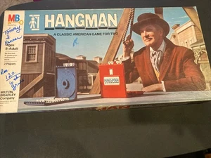 Vintage 1976 Milton Bradley Hangman Board Game Vincent Price - Picture 1 of 5