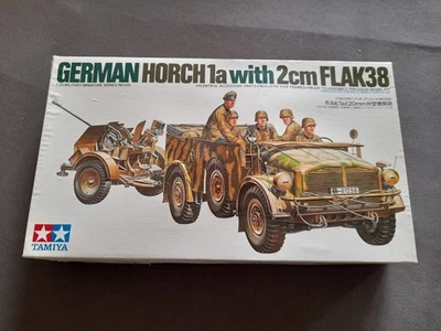 1:35 Tamiya 35105 German Horch 1a with 2cm Flak38 - Bild 1 von 2
