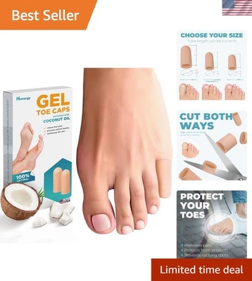 Biqueira reutilizável com infusão de óleo de coco - alívio instantâneo para calos e bolhas - Imagem 1 de 4