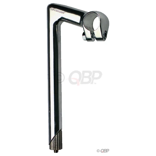 Nitto Technomic Stem - 80mm, 26 Clamp, -18, 22.2-24tpi Quill, Aluminum, Silver - Image 1 of 1