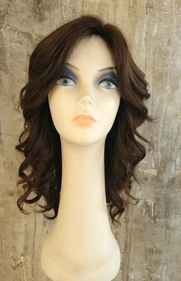 KOSHER BY YAFFA WIGS 100% EUROPEAN PROCESSED HUMAN NATURAL WAVY HAIR 17" LONG - Image 1 of 4