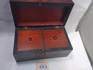 Antique Tea Caddy Box - Picture 1 of 11