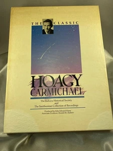 The Classic Hoagy Carmichael Collection Box Set With Book & 3 Cassette Tapes VTG - Picture 1 of 4