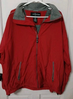 Chaqueta ligera Page & Tuttle para hombre con cremallera completa talla L Foto 1 de 3