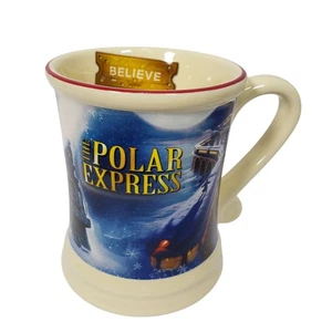 Polar Express Believe Keramik Kaffeebecher Weihnachten Urlaub Sammlerstück - Bild 1 von 6