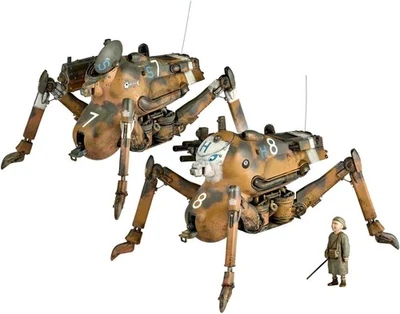 KAIYODO ARTPLA 1/35 Maschinen Krieger GLADIATOR G1/G2 & Smile Eddie Amsel 套件 — 第 1/4 张图片