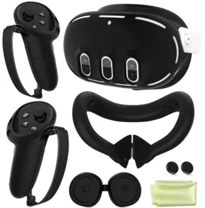 Silicone Protective Cover Full Set For Meta Quest 3 With Controler Covers - Picture 1 of 7