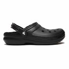Crocs Classic Lined Clogs - Black/black - Unisex - Genuine