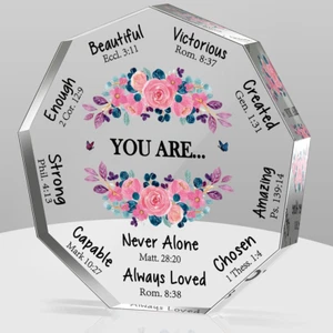 Decorative Signs Plaque - Christian Gifts for Women, Birthday Inspiration, Reli - Picture 1 of 7