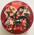 Coca Cola Santa Holiday Portraits Set Of Four Salad/dessert Plates By Sakura