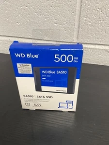 WD 500GB WD Blue SA510 SATA Internal Solid State Drive SSD WDS500G3B0A Sealed  - Picture 1 of 2