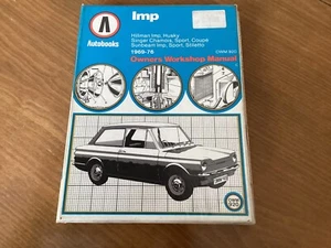 Autobooks Repair Manual: Hillman Imp (1969-76) - Picture 1 of 3