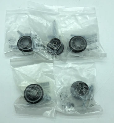 Lote 5 Liberty 1-3/8" Harmon Gabinete Perilla Castaño P22669C-WCN-CP Paquete Redondo Foto 1 de 4