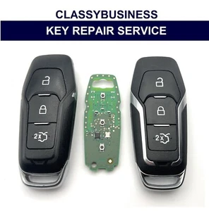 Ford Mondeo S-Max Galaxy Mustang Smart Key Fob Repair Fix Battery Shell Case - Picture 1 of 1