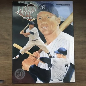 Mickey Mantle 1993 Legends Sports Memorabilia + American Dream HC Book  - Picture 1 of 6