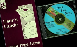 Titelseite News (Oktober 1990 bis Sep 1991) - CD-ROM Disc - gebraucht - Bild 1 von 2