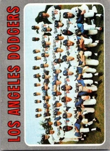 1970 Topps #411 Los Angeles Dodgers Los Angeles Dodgers muy bueno - Imagen 1 de 2