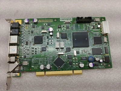 Genuine Canopus U13-PC-211 Small Cyclone PCI Video Capture Card FREE SHIPPING!!! - Image 1 of 3