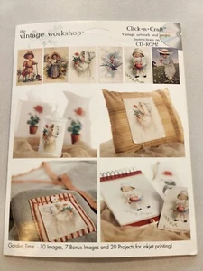 The Vintage Workshop Click N Craft Artwork CD Rom - Picture 1 of 3