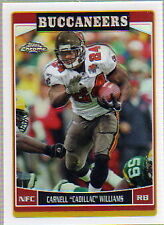2006 Topps Chrome Refractors Buccaneers Football Card #97 Cadillac Williams