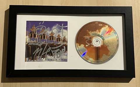 311 FULL BAND SIGNED CD FRAMED ROCK BAND VERY RARE NICK HEXUM COA Cover