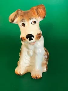 Vintage Sylvac Keramik Terrier Hund Keramik Figur Made in England 5" groß - Bild 1 von 6