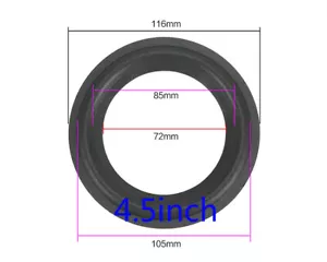 Sospensione Woofer 11,6 cm in foam, bordo di riparazione riconatura ribordatura - Foto 1 di 2