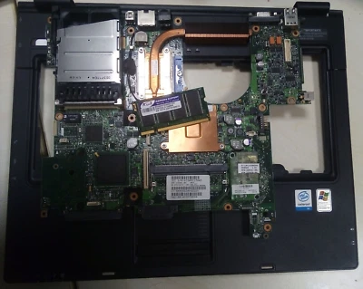 scheda madre + processore+ram+cover + tastiera 378238-001 notebook compaq nx6110 - Immagine 1 di 4