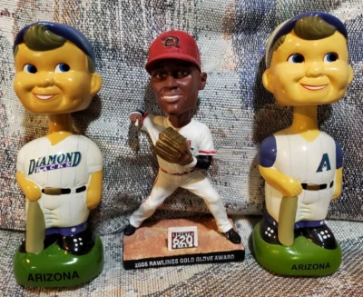 Lote Bobblehead ARIZONA AZ DIAMONDBACKS, Twins Enterprises + SGA Orlando Hudson Foto 1 de 4