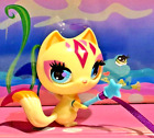 LITTLEST PET SHOP G4 STARS AND LIMO YELLOW CAT #2768 NEWER STYLE PET