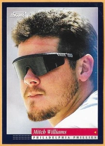 MITCH WILLIAMS PHILADELPHIA PHILLIES #217 - PUNTUACIÓN CASI NUEVA-COMO NUEVA 1994 - Imagen 1 de 2