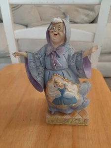Jim Shore Disney Magical Transformation Cinderella Fairy Godmother 4007218 - Picture 1 of 8